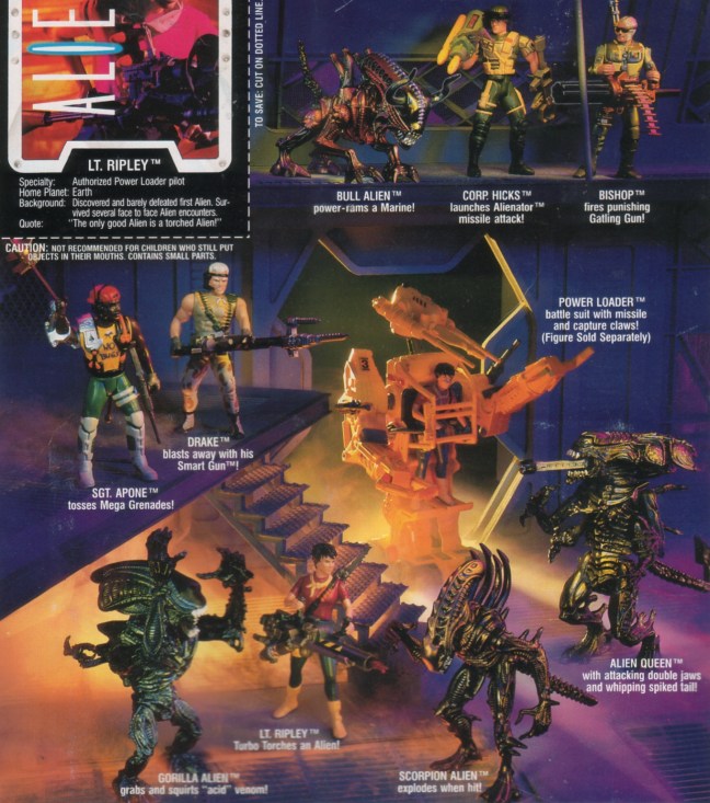 This is series 1 of Kenner's launch of Alien toys.