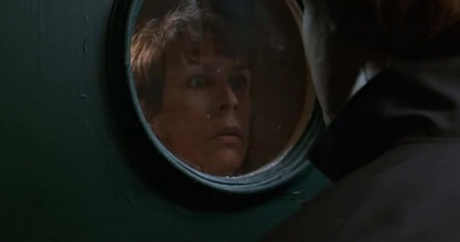 The scene of Laurie seeing Michael again after twenty years would have had much more impact... if not for the fake out scare that took place two minutes prior. 