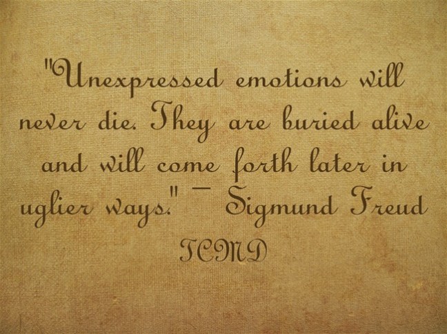 Much of Freud's psychology is out of date but this remains true. If you don't deal with something, it does not become magically done. It remains undone and affects you until it is resolved. 