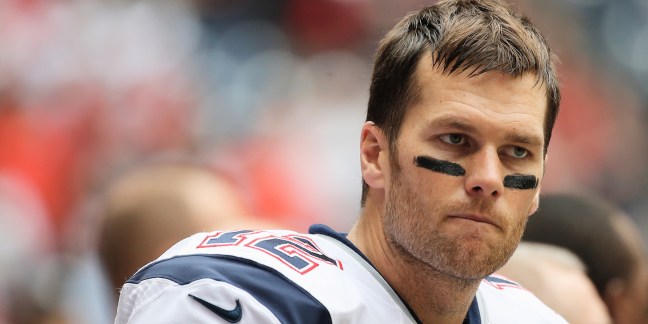 HOUSTON, TX - DECEMBER 01: Tom Brady #12 of the New England Patriots waits near the bench during the first half of the game against the Houston Texans at Reliant Stadium on December 1, 2013 in Houston, Texas. (Photo by Scott Halleran/Getty Images)