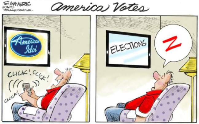 The lack of excitement in how our country works is really staggering.