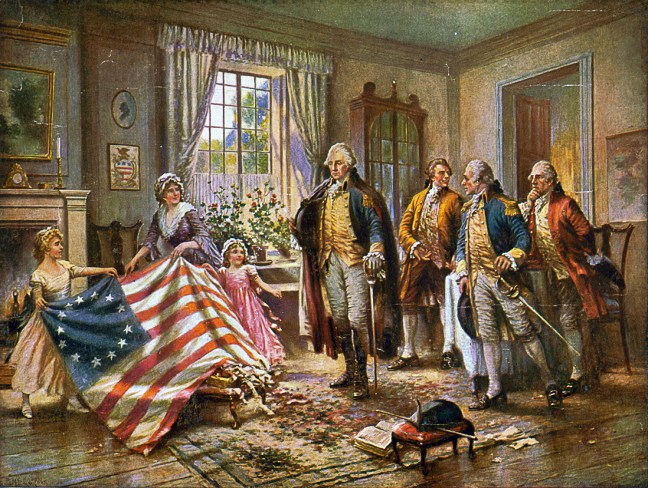 Picture the Doctor critiquing the flag or attending the Constitutional Convention: so much opportunity.