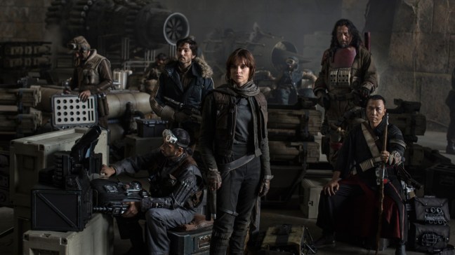 While Felicity Jones is the protagonist, Rogue One is very much an ensemble film. 