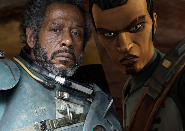 Saw Gerrera's extended screen time is likely due to his Clone Wars background.