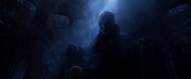 Snoke more interesting in Last Jedi