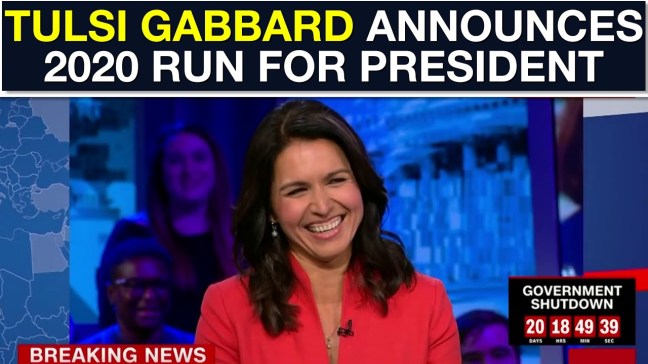 Tulsi Gabbard running for president