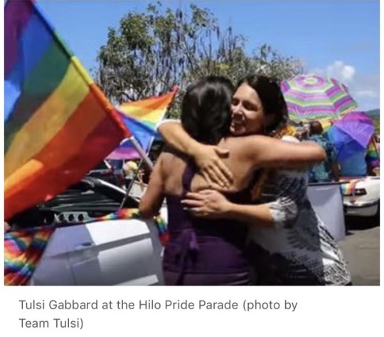 Tulsi Gabbard Pride Parade